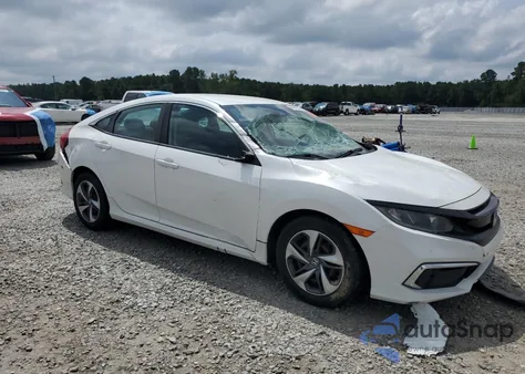 2020 Honda Civic Lx из США, поврежденный, VIN 2HGFC2F61LH559762